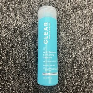 Paula's Choice CLEAR 2% BHA Anti-Redness Exfoliating 4oz NEW
